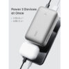 AUKEY     Spark Mini 20000, 20W, PD,QC PB-Y57 WH Powerbank,White,USB-C,USB-A – Bild 4