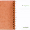 CLAIREFON Agenda AgeBag        undatiert 78239C    my Daily 125 Blatt tabak    A5 – Bild 2