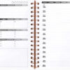 CLAIREFON Agenda AgeBag        undatiert 78239C    my Daily 125 Blatt tabak    A5 – Bild 3