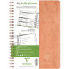 CLAIREFON Agenda AgeBag        undatiert 78239C    my Daily 125 Blatt tabak    A5