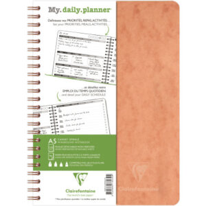 CLAIREFON Agenda AgeBag        undatiert 78239C    my Daily 125 Blatt tabak    A5