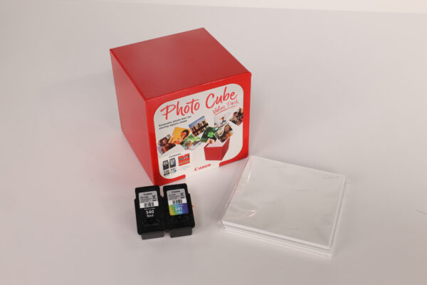 CANON     Photo Cube Value Pack    CMYBK PGCL540/1 PIXMA MG2150  5x5 PP-201 40Bl.