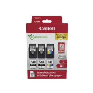 CANON     Photo Value Pack L+XL    BKCMY PGCL540/1 Pixma MG2150   2xLBK & 1xCMYXL