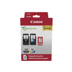 CANON     Photo Value Pack XL      BKCMY PGCL560/1 Pixma TS5350  2xBKXL & 1xXLCMY