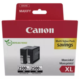 CANON     Twin Pack Tinte XL     schwarz PGI-2500BKMAXIFY iB4050         2x70.9ml