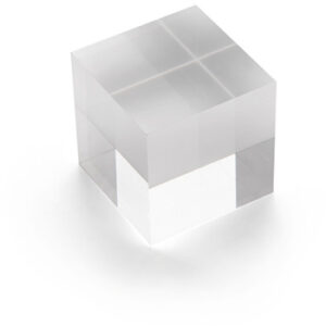 DEFLECTO  Acrylblock             50x50mm AB150     transparent            poliert