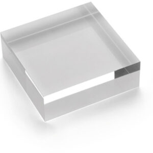 DEFLECTO  Acrylblock             75x25mm AB225     transparent            poliert