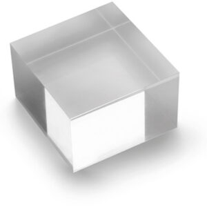 DEFLECTO  Acrylblock             75x50mm AB250     transparent            poliert