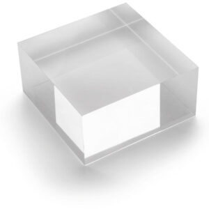DEFLECTO  Acrylblock            100x50mm AB350     transparent            poliert
