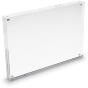 DEFLECTO  Magnet. Acrylblock          A4 MCHA41130 transparent             2x15mm