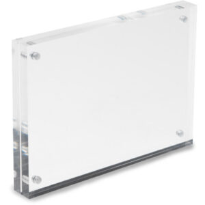 DEFLECTO  Magnet. Acrylblock          A6 MCHA611   transparent            2x7.5mm