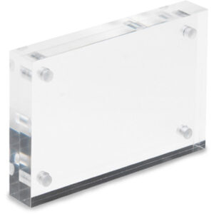 DEFLECTO  Magnet. Acrylblock     95x65mm MCHBC11   transparent            2x7.5mm