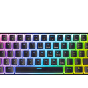 DELTACO   TKL Gaming Keyboard v2 RGB GAM075V2C Hot-Swap,CH-Layout,Black