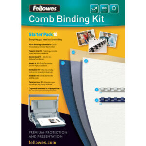 FELLOWES  Starterkit für 10 Dokumente 5371701   Binding Kit