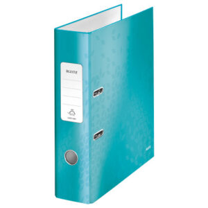 LEITZ     Ordner WOW 180°            8cm 10054051  eisblau                     A4