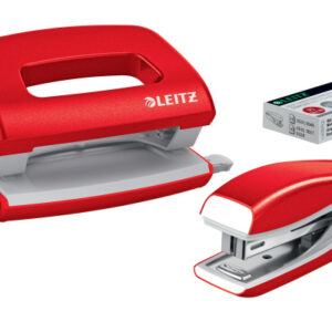 LEITZ     Locher/Hefter NeXXt WOW 5561 55612026  rot, Bundle           10 Blatt