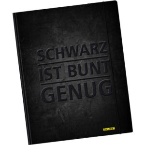 ONLINE    Gummizugmappe               A4 10124/6   Schwarz