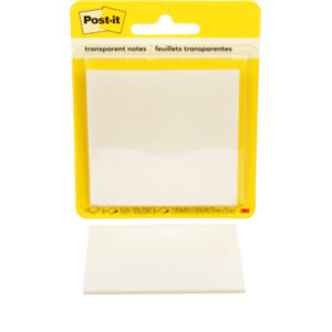 POST-IT   Haftnotizen Transpar.  73x73mm 600-TRSPT 36 Blatt