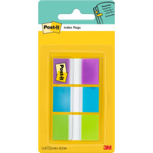 POST-IT   Dispenser Index      24x43.1mm 680-PBGEU lila,blau,grün      3x20 Stück