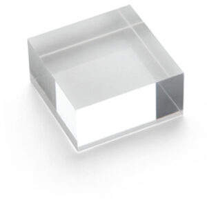 DEFLECTO  Acrylblock             50x25mm AB125     transparent            poliert