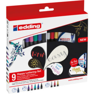 EDDING    Happy Lettering Set 4-1340-9  11-teilig