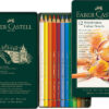 FABER CA. Farbstift Polychromos 110012    12er Metalletui