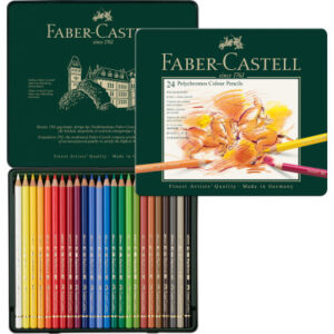 FABER-CA  Farbstift Polychromos 110024    24er Metalletui