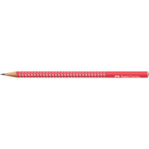 FABER-CA. Bleistift Sparkle            B 118240    candy cane red