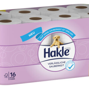 HAKLE     Toilettenpapier 4161846   3-lagig, 16 Rollen