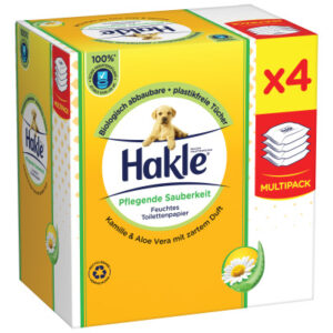 HAKLE     Feuchtes Toilettenpapier 4516792   pflegende Sauberkeit 4x42 Stk.