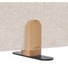 LEGAMASTE Tischtrennwand        120x60cm 7-209834  ELEMENTS, beige, Standfuss – Bild 2