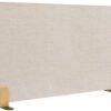 LEGAMASTE Tischtrennwand        120x60cm 7-209834  ELEMENTS, beige, Standfuss