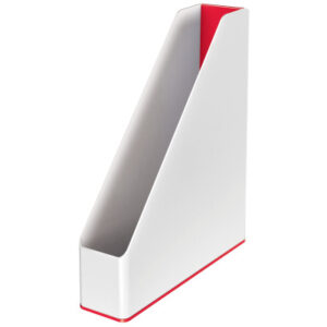LEITZ     Stehsammler WOW             A4 53621026  weiss/rot