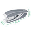 LEITZ     Heftgerät NEXXt WOW 5528 55281026  rot                   10 Blatt – Bild 3