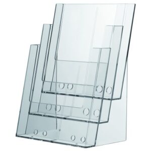 NEUTRAL   Prospektständer ST-PRO049 Fülltiefe 3.5cm 3 Fächer A4