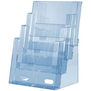 NEUTRAL   Prospektständer ST-PRO216 Fülltiefe 3.5cm 4 Fächer A4