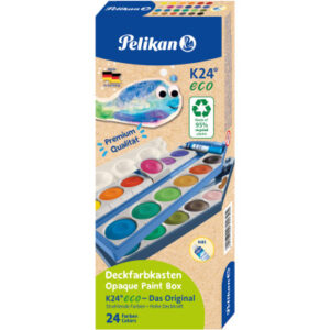 PELIKAN   Farbkasten K24 eco 701303    blau                 24 Farben