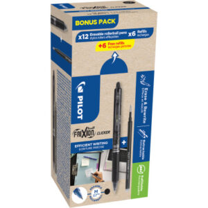 PILOT     Frixion Clicker Bonuspack 150.040.8 12+12 Refills schwarz