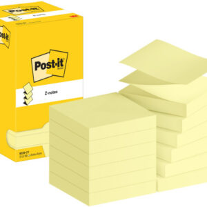 POST-IT   Z-Notes                76x76mm R330 CY   gelb              12x100 Blatt