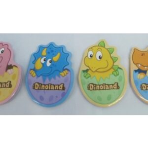 ROOST     Notizblock DLN-003   Dinosaurier, assortiert