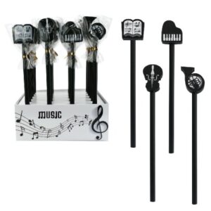 ROOST     Bleistift mit Radierer MURE-001  Musical, assortiert