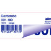 SIMPLEX   Garderobenblock 1-100 13073     orange               100 Blatt – Bild 2