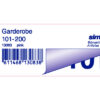 SIMPLEX   Garderobenblock 101-200 13083     pink                 100 Blatt – Bild 2