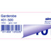 SIMPLEX   Garderobenblock        401-500 13102     grün                 100 Blatt – Bild 2