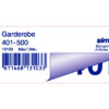 SIMPLEX   Garderobenblock 401-500 13103     blau                 100 Blatt – Bild 2