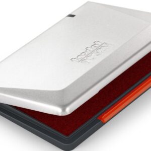 TRODAT    Handstempelkis. 9052 9052MEKRO 11x7cm rot