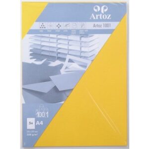 ARTOZ     Karten 1001                 A4 107696142 220g, sonnengelb       5 Blatt