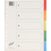 BÜROLINE  Register PP                A4+ 40988     bunt                  5-teilig
