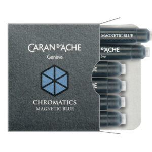 CARAN D'A Tintenpatrone 8021.149  Magnetic Blue          6 Stück