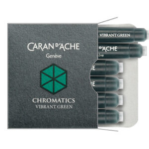 CARAN D'A Tintenpatrone 8021.210  Vibrant Green          6 Stück